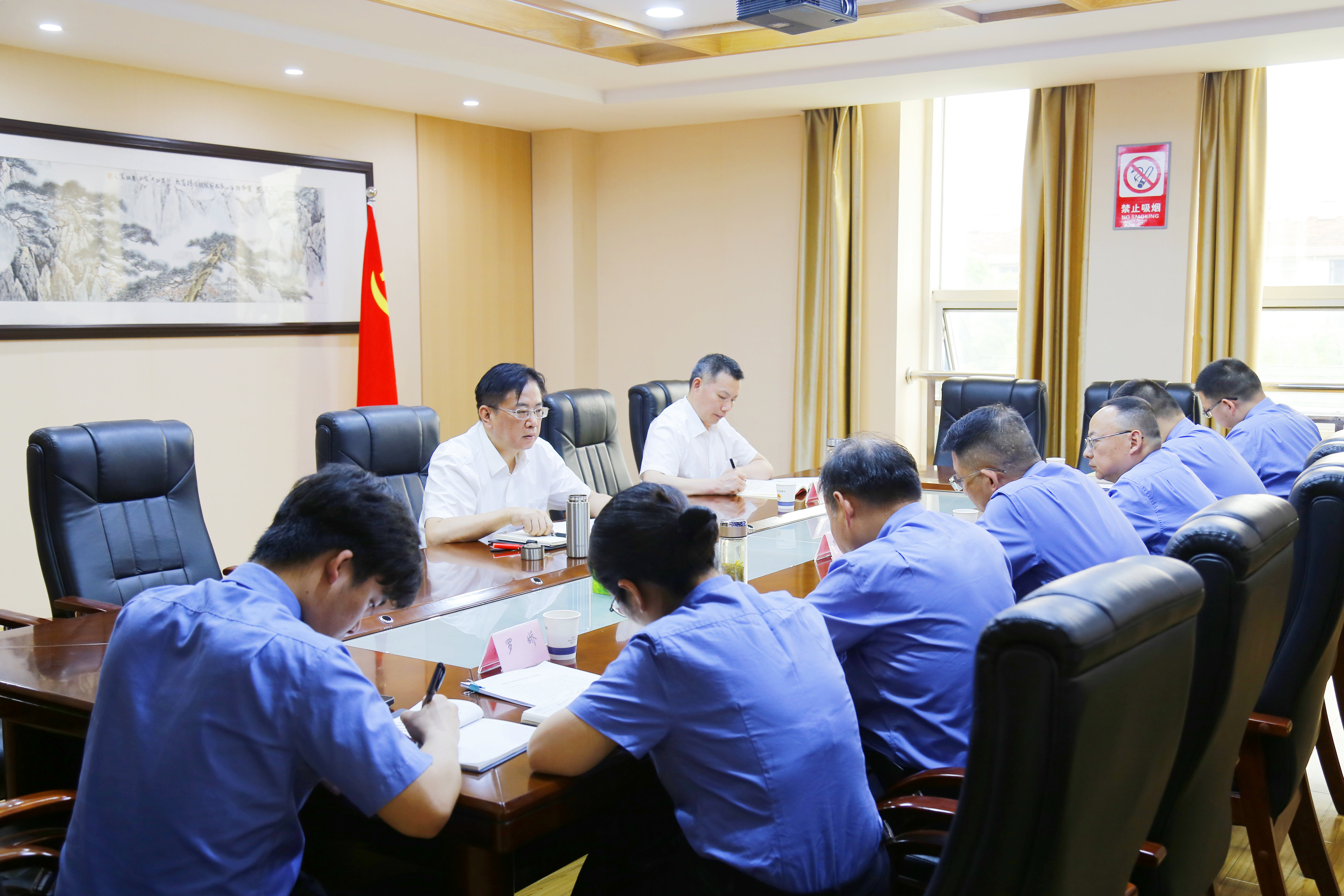 孝感市检察院调研组到安陆市人民检察院调研